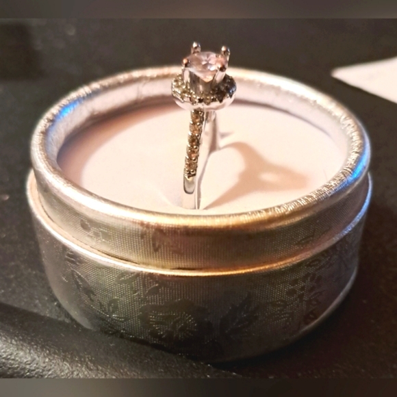 SOLITARE ENGAGEMENT RING Sz 10 - Picture 2 of 10
